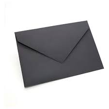 ENVELOPE CONVITE 16X23 PRETO C/100