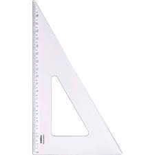 ESQUADRO ACRILICO 60 GRAUS NEW LINE WALEU  7897294402893