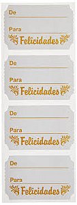 ETIQUETA P/PRESENTE   CTA C/100  8736566100015