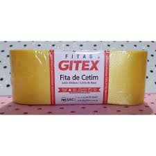 FITA CETIM N.9 AMARELO BEBE  C/10 MTS GITEX  7893791145776