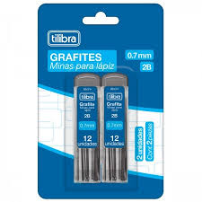 GRAFITE TILIBRA 0,7 2B 12 CX X 12 MINAS  7891027283278