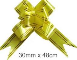LAÇO FACIL 30MMX48CM AMARELO C/10  7899474284060