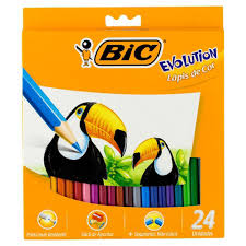 LAPIS COR BIC 24 CORES 0070330423213