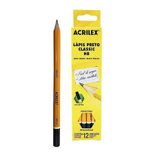 LAPIS PTO ACRILEX CLASSIC C/12  7891153078502