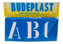 LETRAS E NUMEROS ABC 55 MM  7898902084098