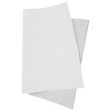 PAPEL CAMURÇA BRANCO 40X60 C/25F