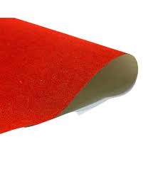 PAPEL CAMURÇA VERMELHO 40X60 C/25F  7898048135197
