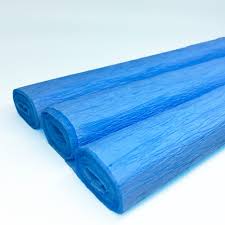 PAPEL CREPOM ART FLOC 48CM X 2M AZUL TURQUESA  7898129990356