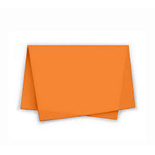PAPEL SEDA LARANJA 48X60 C/100F