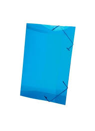 PASTA ELASTICO PP 1/2 OFICIO FINA AZUL DAC  7897237363700