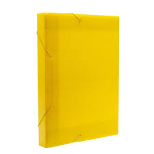 PASTA ELASTICO PP 4,0 CM AMARELA DAC  7897237364332