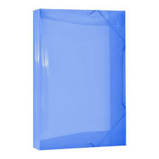 PASTA ELASTICO PP 4,0 CM AZUL DAC  7897237364356