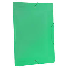 PASTA ELASTICO PP OFICIO FINA VERDE DAC  7897237363960