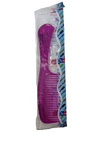 PENTE MUL CABO GROSSO C/GLITER BLISTER DARMA   7897214701679