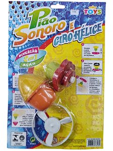PIÃO SONORO  MINI TOYS  7898083368482