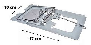 RATOEIRA METALICA GRANDE  C/12  7891751000066