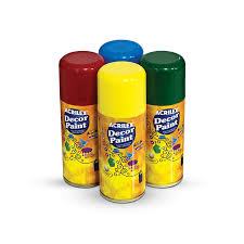 TINTA SPRAY DECOR PAINT ACRILEX  150ML VD-VM-BCA-OU-PR