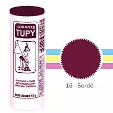 TINTA TUPY TINGIR ROUPA BORDO  7897568400167