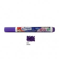 CANETA P/TECIDO ACRILEX VIOLETA 7891153044378