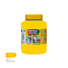 TINTA GUACHE 500 ML AMARELO  ACRILEX
