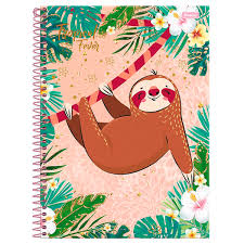 C.D.10 X 1 PANAMERICANA C/ADESIVO PREGUIÇA 200FLS C/3UN