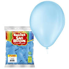 BEXIGA SÃO ROQUE N.7 AZUL BABY 7896243104475