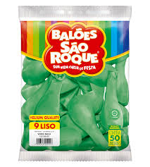 BEXIGA SÃO ROQUE N.9 VERDE MAÇA C/50 7896243118960