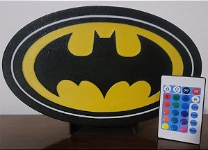 Luminária Batman Led - 3d