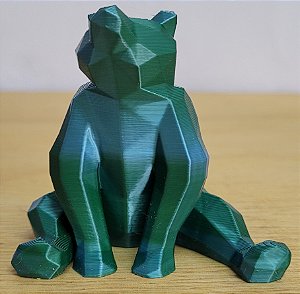 Urso Geométrico Decoração 3D
