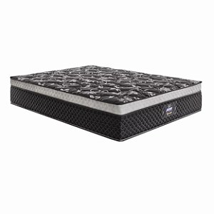 Colchão Casal Opala Negro Gazin Queen Size 1,58 X 1,98 X 0,32 Preto