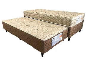 Bicama Duo Box Cama Principal D33 Auxiliar Espuma D28 Rondomóveis MARROM