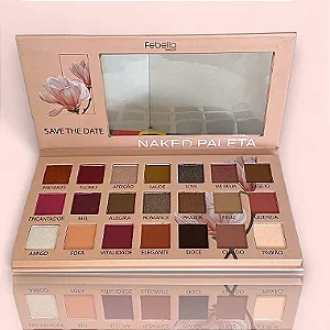 Paleta de sobras 21 cores - Febella