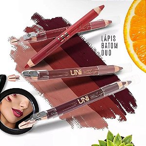 Lapis Batom Duo Com Apontador - UniMakeup