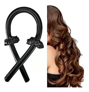 Modelador de Cachos Cetim + 2 Laços de Cetim (cor sortido)