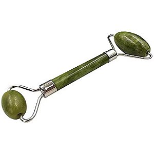 Rolinho massageador pedra de jade - Jade massage roller