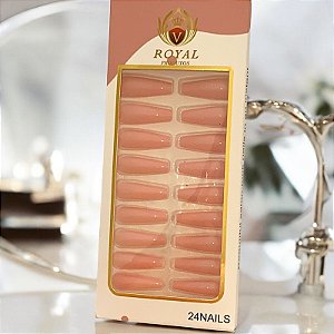 Unha postiça 18 pcs -Royal produtos