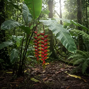 Heliconia Rostrata