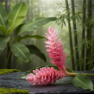 Alpinia Purpurata Rosa