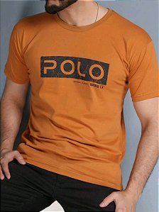 Camiseta Masculina Polo Estampada