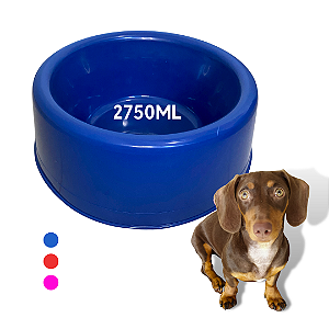 Comedouro de ração Extra Grande Para Cachorro Pet Nº5 2750Ml