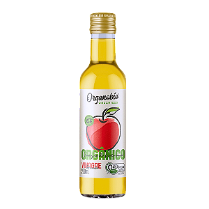 Vinagre De Maçã Orgânico Acidez 4,2% Organobío 250 ml