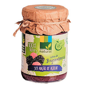 Geleia De Amora Boysenberry Sem Adição De Açúcar Orgânica Coopernatural 180 g