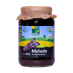 Melado Orgânico Coopernatural 800 g
