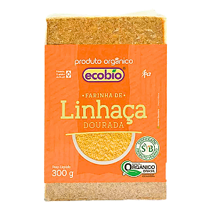 Farinha De Linhaça Orgânica Alto Vácuo Ecobio 300 g