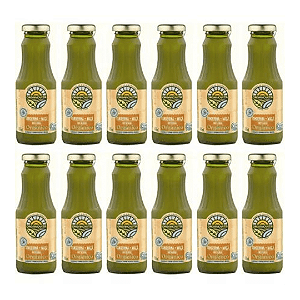 Kit 12 Suco De Tangerina Com Maçã Integral Orgânico Organovita 300 ml