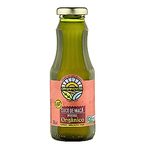 Suco De Maçã Integral Orgânico Organovita 300 ml