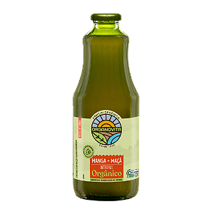 Suco De Manga Com Maçã Integral Orgânico Organovita 1 L