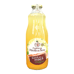 Suco De Maçã Integral Orgânico Pérola Da Terra 1 L
