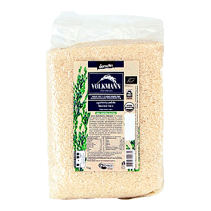 Arroz Branco Agulhinha (Longo Fino) Orgânico Biodinâmico À Vácuo Volkmann 5 kg