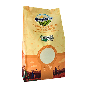 Farinha De Trigo Especial Orgânica Biorgânica 500 g